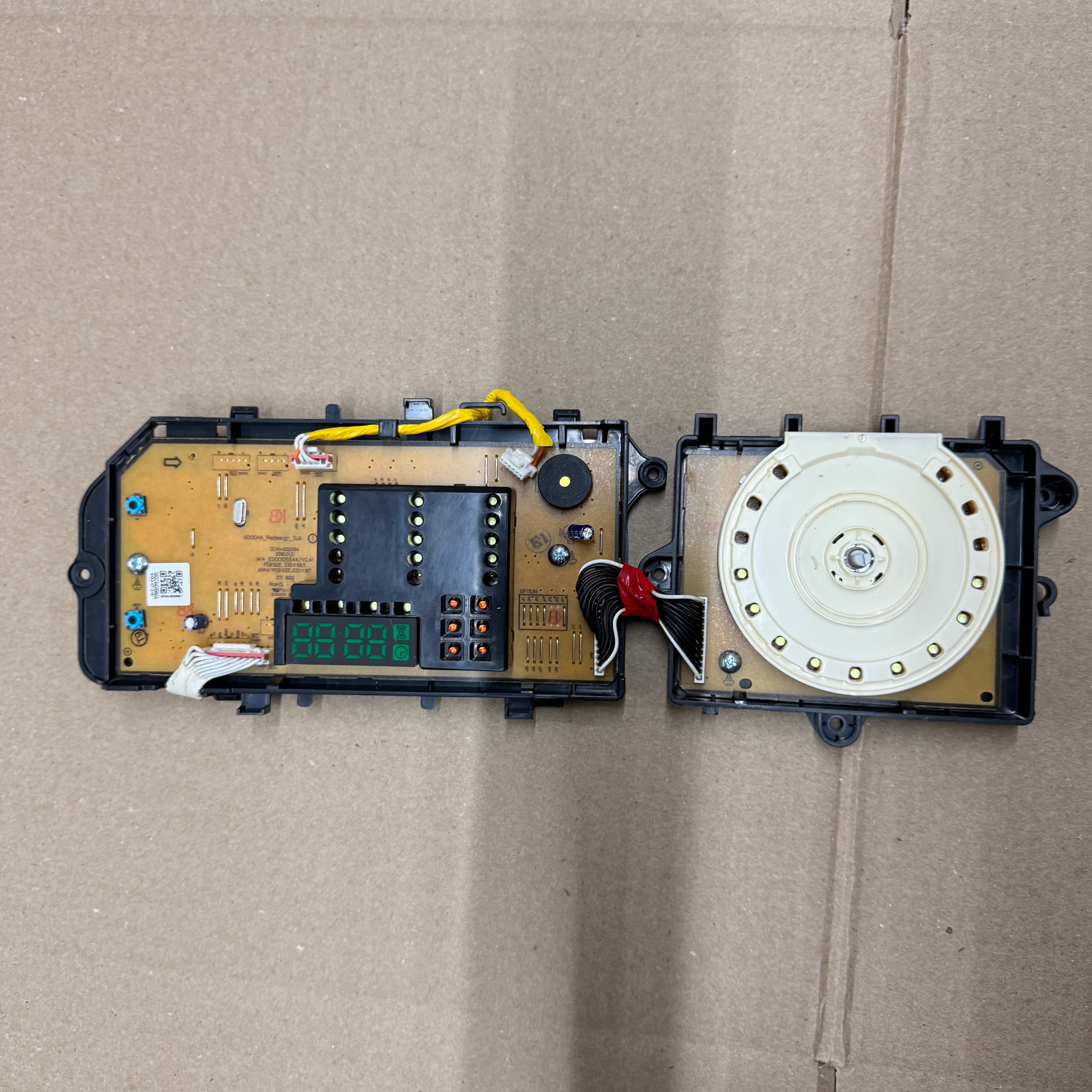 Samsung Dryer Display Control Board DC41-00256A DC92-01607L Samsung Dryer Display Control Board DC41-00256A DC92-01607L
